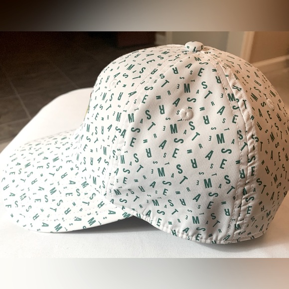 2022 Masters White Tech Jumble Hat AUGUSTA NATIONAL GOLF CLUB PGA - Picture 3 of 10